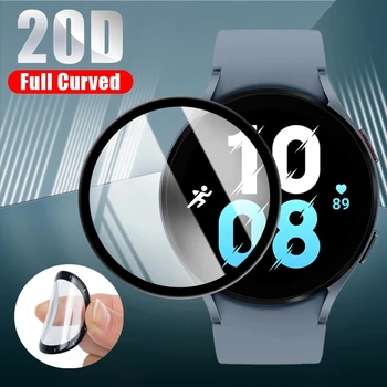 1/2/4шт Изогнутая Защитная пленка Для экрана Samsung Galaxy Watch 5/5 Pro HD Film Watch 4 5 Чехол Для Samsung Watch 4 5 40 мм 44 мм