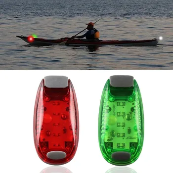 2 шт., красно-зеленые светодиодные фонари для навигации на лодке, боковые габаритные сигнальные лампы для морской лодки, яхты, моторной лодки, ночного бега, рыбалки
