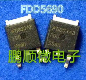 20 штук оригинальных новых транзисторов FDD5690 FDD 5690 TO-252/MOS