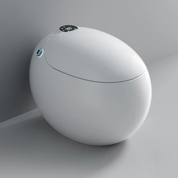 2022 набор сантехники для ванной, цельный умный туалет в форме яйца, автоматический интеллектуальный туалет с женским биде, автоматический смыв