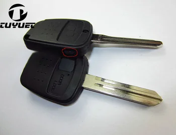 5 шт. Сменный чехол для дистанционного ключа Nissan Old A32 A33 сбоку 1 + 1 кнопка для ключей автомобиля, чехол для заготовок