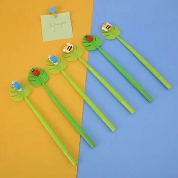 6 Комплектов Гелевых ручек от насекомых 0,5 мм Мультяшная Нейтральная ручка Fine Point Подарки для мальчиков и девочек