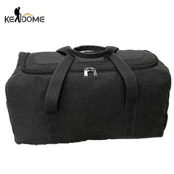 60Л Походная сумка для путешествий на открытом воздухе, Холщовая Портативная Мужская сумка-Мессенджер, сумка через плечо, Вещевой мешок, Утолщенная сумка для хранения багажа X720D