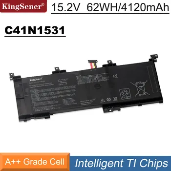 KingSener C41N1531 Аккумулятор для Asus ROG Strix GL502VSK GL502VS GL502VY GL502VY GL502VY-DS71 GL502VY-DS74 GL502VS-1A RDG 15,2 V 62Wh