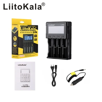 LiitoKala Lii-PD2 Lii-PD4 ЖК-Умное Зарядное устройство 18650 Li-ion 18650 18500 16340 26650 21700 26700 ЖК-зарядное устройство