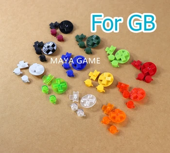 OCGAME для Gameboy Classic для игровой консоли GB DMG, набор красочных клавишных кнопок, замена кнопок AB, кнопка D-pad, 50 компл./лот