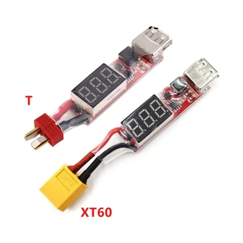 XT60/T Подключается к USB-адаптеру для повышения эффективности зарядки LiPo-аккумулятора Прямая поставка