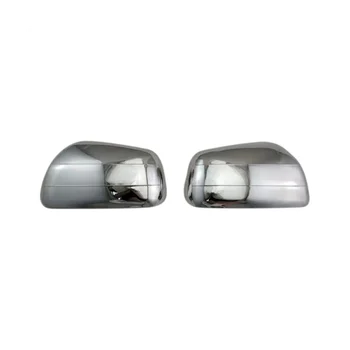 Автомобильная Хромированная Серебристая Накладка на Боковое зеркало заднего вида, Чехлы для зеркал заднего вида Toyota Corolla Spacio 2001-2007