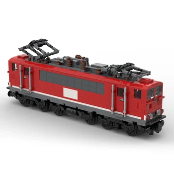 Авторизованный немецкий поезд MEG-155 Европейская модель поезда, строительные блоки, кирпичи, игрушки, набор для мальчиков и взрослых (805 шт./статическая версия)