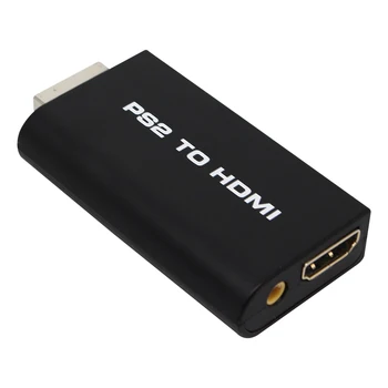 Адаптер-конвертер аудио-видео PS2 в HDMI 480i/480p/576i с аудиовыходом 3,5 мм Поддерживает все режимы отображения PS2