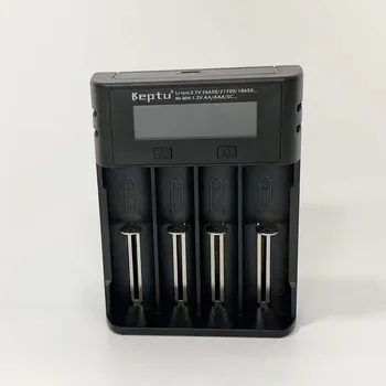 Быстрое умное зарядное устройство Keptu LCD для 1,2 В AA/AAA аккумуляторных батарей, 3,7 В 14500 16340 18650 26650 и т.д. аккумуляторные батареи