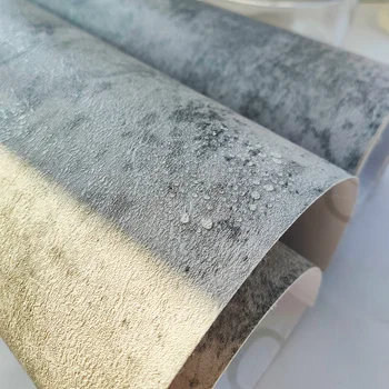 Виниловые винтажные промышленные цементные обои, толстые самоклеящиеся водонепроницаемые наклейки для стен гостиной, Съемная контактная бумага