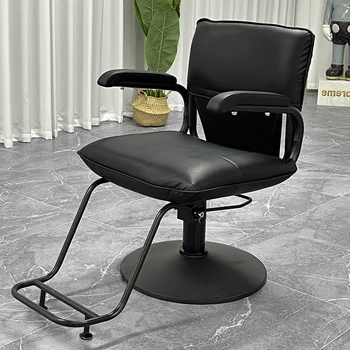 Вращающееся кресло стилиста, Профессиональное Эстетическое Парикмахерское Кресло для укладки, Парикмахерские Кресла для Макияжа, Мебель для салонов красоты LJ50BC