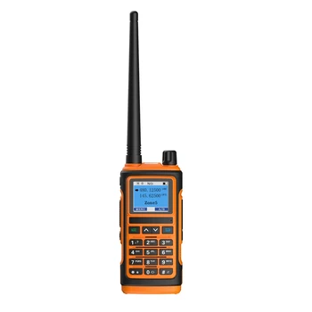 Для Baofeng UV-17 Двухсторонняя радиосвязь Walkie Talkie Long Range Ham 10 Вт UHF VHF 1000 каналов ЕС Штекер