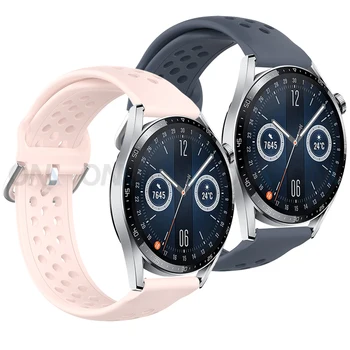 Для Huawei Watch GT3 Ремешок GT 2 3 42 мм 46 мм Для Honor Magic Watch, 2-полосные умные часы, браслет, спортивный ремешок для часов, Ремешок