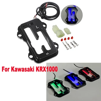 Для Kawasaki KRX1000 Черный Анодированный Рычаг Переключения Передач С Красной Зеленой Синей светодиодной Подсветкой Аксессуары Для Мотоциклов