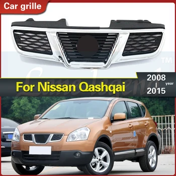 для Nissan Qashqai J10 2010 2011 2012 2013 2014, Оригинальная отделка передней решетки, гоночные грили, отделка 1 шт.