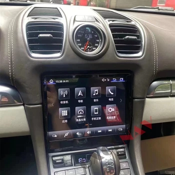 Для Porsche Cayman BOXSTER/718/911/981/997 Android Автомобильный плеер Радиоэкран Мультимедиа Автомобильные Стереосистемы Carplay Видео GPS 2 Din