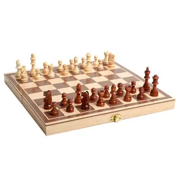Для взрослых и детей, начинающих, 1 комплект магнитной складной шахматной доски, шахматные игры, игра-головоломка, шахматный набор, шашки