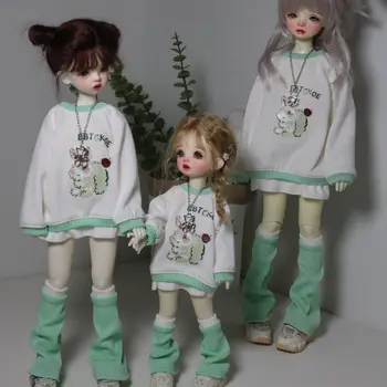 Новая кукольная одежда для 1/3 1/4 1/6 куклы Ob24, игрушки для девочек 