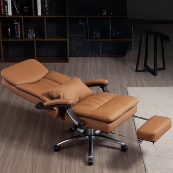 Офисное кресло для компьютерных игр с Удобными подлокотниками, Кожаный диван для конференц-зала, Вращающееся кресло со спинкой, Офисная мебель Boss Sillas De Oficina