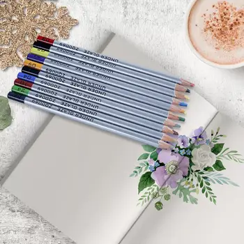 Подглазурный карандаш, 10 цветов, Карандаши для рисования, Профессиональный набор Карандашей для раскрашивания