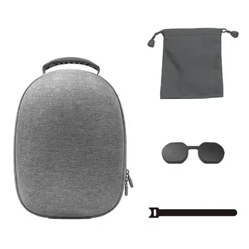 Портативная сумка для переноски PSVR2, Жесткий дорожный ящик для хранения, Защитная сумка для линз для аксессуаров виртуальной реальности