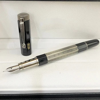 Роскошная ограниченная серия Уникальная Шариковая ручка-роллер с буквенной резьбой в Египетском стиле Classic MB с серийным номером