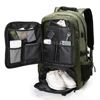 Рюкзак для скалолазания Объемом 60 л 80 Л, Большой Фитнес-багаж, Дорожный Мужской рюкзак, Многофункциональный рюкзак для альпинизма на открытом воздухе