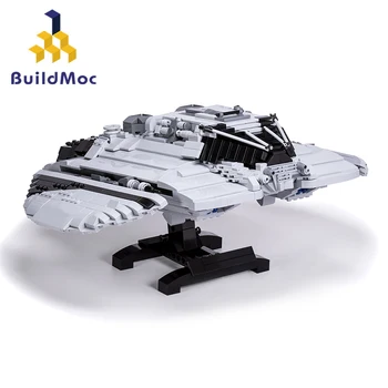 Сборка MOC Battlestar Galacticaed, Центурион, Коллекционные кирпичные блоки, строительные игрушки, Хобби