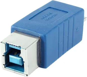 Сверхскоростной USB 3,0 Тип B Женский-Micro B мужской конвертер-адаптер
