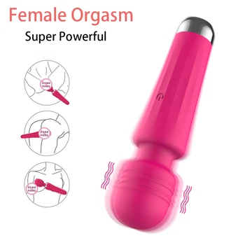 Секс-вибратор, суперударный вибратор для женщин, вибратор для женской мастурбации, вибраторы для мастурбации, точка G, женские игрушки, секс-машина