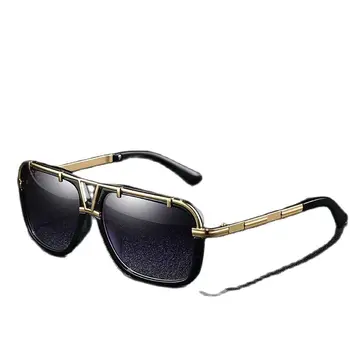 Солнцезащитные очки Унисекс в большой оправе, ветрозащитные, пылезащитные и защищенные от ультрафиолета 161