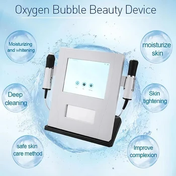 Ультразвуковой Кислородный пузырчатый Лифтинг для лица 3 В 1, Отбеливающий аппарат для оксигенационной терапии CO2, аппарат для омоложения кожи, увлажняющий аппарат